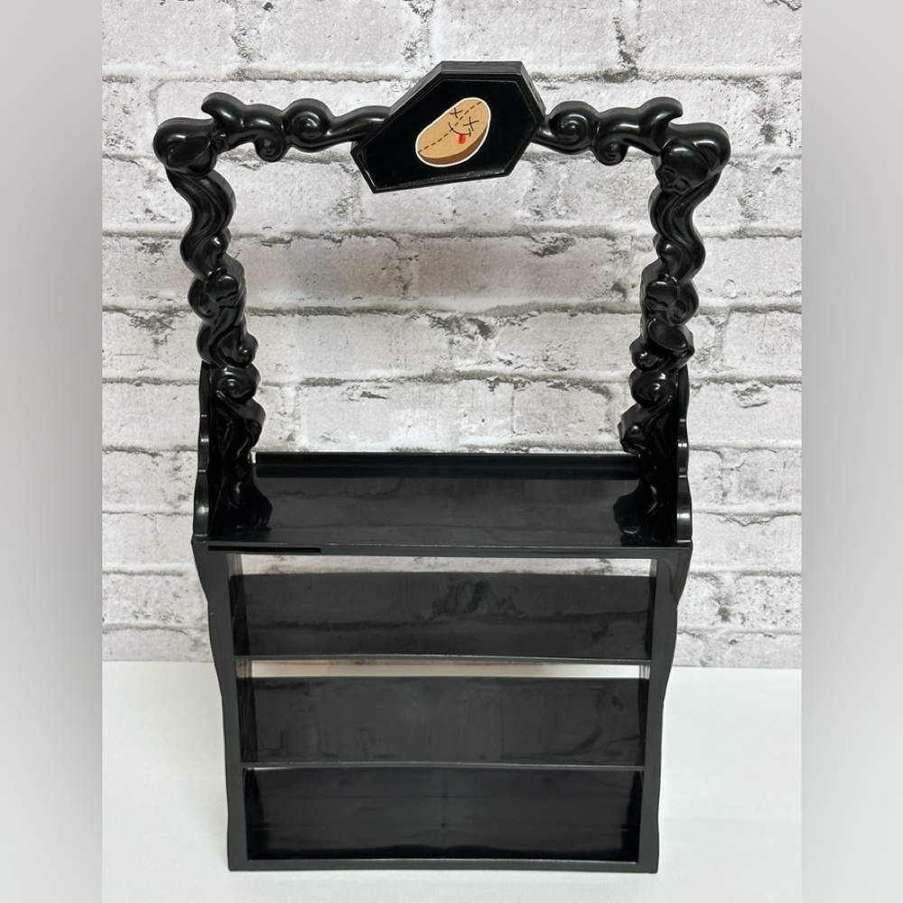 Monster High Black Shelf Dead Coffee Bean Display Shelf